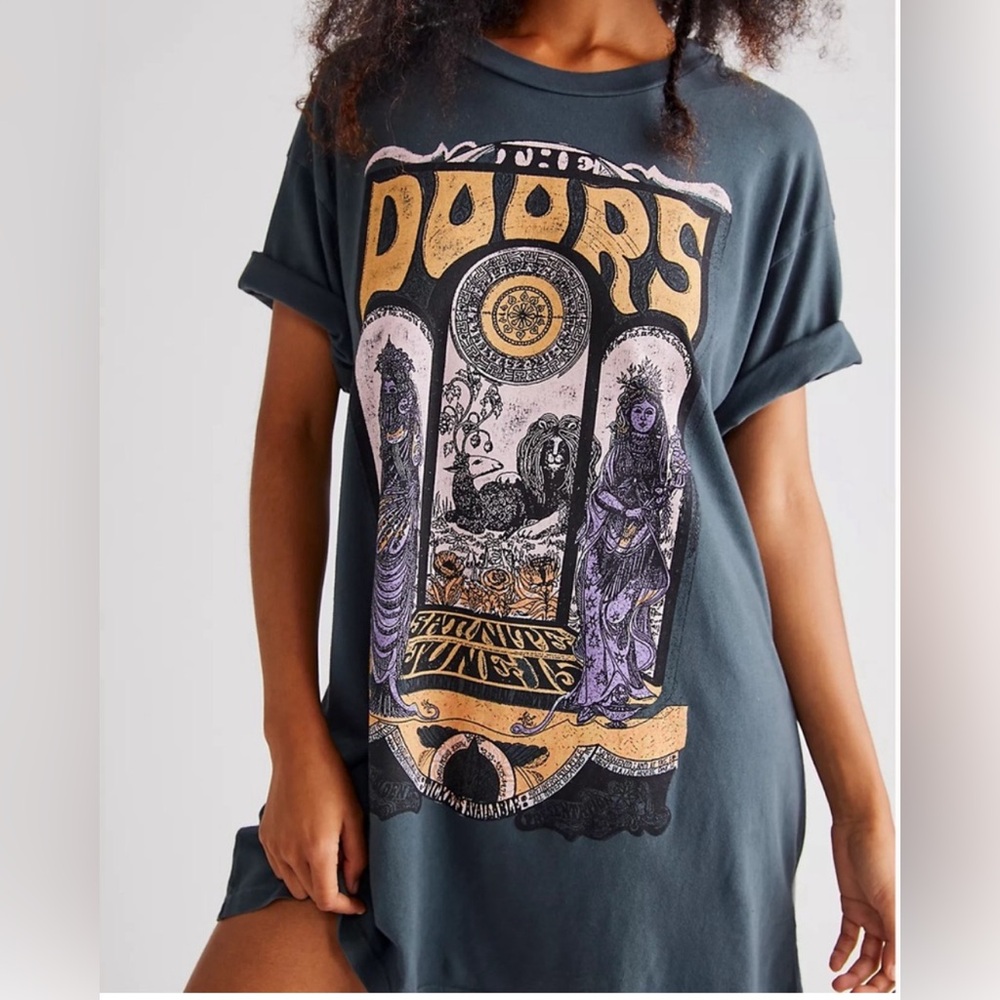 The Doors t shirt dress size small